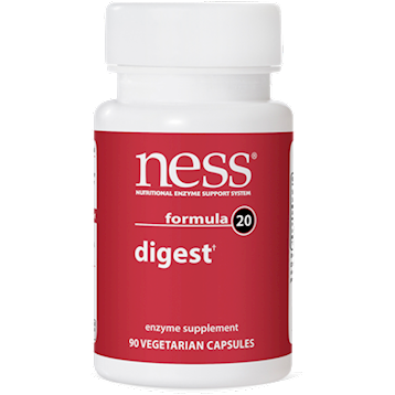 Ness Formula 20 Digest Enzymes (90 caps)