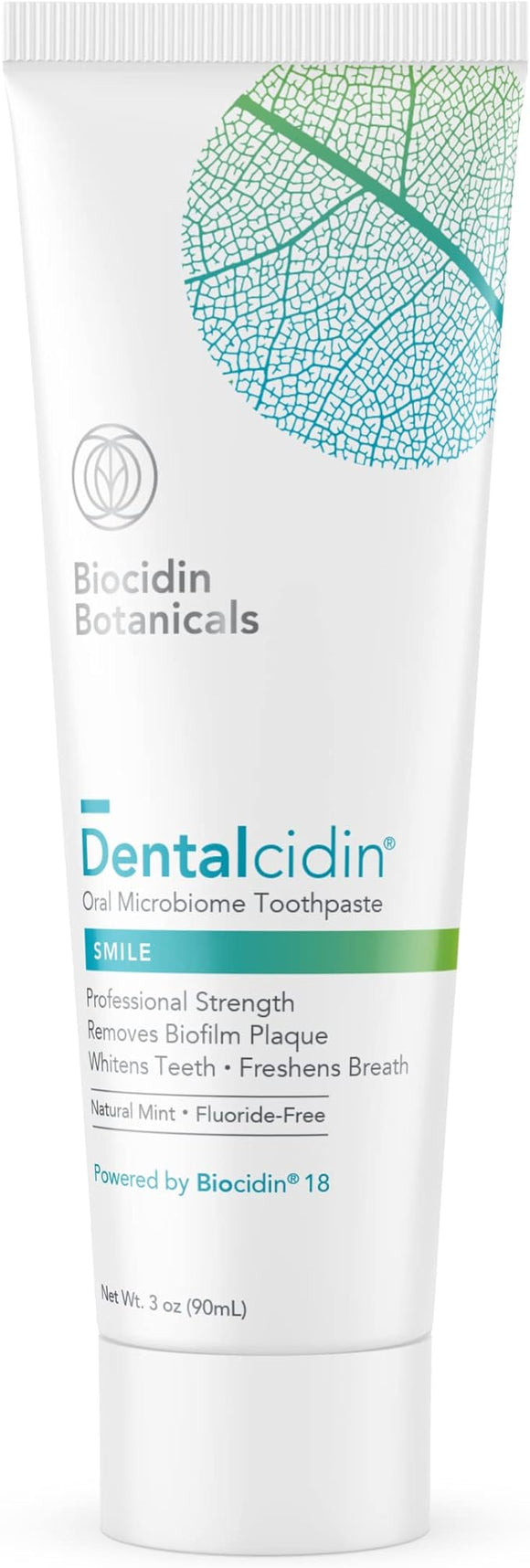 Biocidin Dentalcidin Smile Oral Microbiome Toothpaste 3 oz