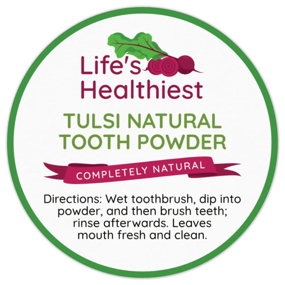 Life's Healthiest Completely Natural Mineralizing Mouth Wash & Tooth Powder.  Oral Microbiome Test Kit