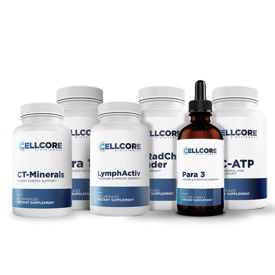 CellCore Phase 3:  Whole Body Immune Support (Targets Whole Body Systemic Parasites)