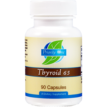Priority One Thyroid Bovine and Adrenal Support - 0