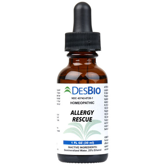 DesBio Seasonal Allergies (Homeopathic, Herbal AND Whole Food) - 0