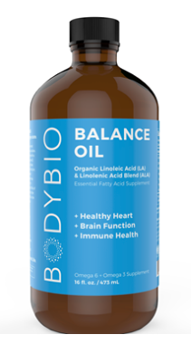 BodyBio BALANCE OIL (Omega 6 & 3)