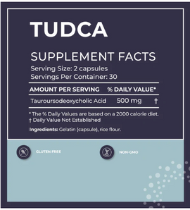 BodyBio TUDCA (Cleanest Tudca On The Market!) 60 capsules - 0