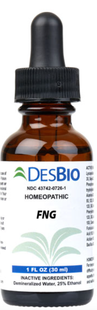 DesBio FNG Homeopathic Anti-Fungal (Candida, Yeast, Mold, Fungus FNG)
