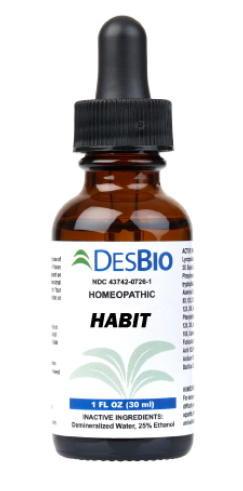 DesBio Habit Homeopathic For Cravings and Addictions