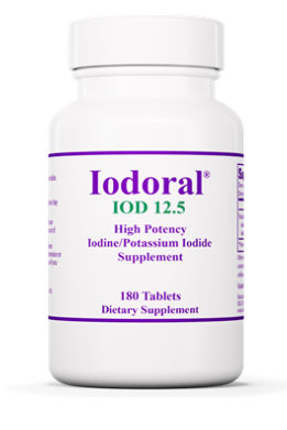 Optimox IODORAL Iodine 12.5mg/180 Tablets