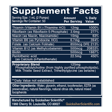 Quicksilver Scientific Methyl B Liposomal - 0