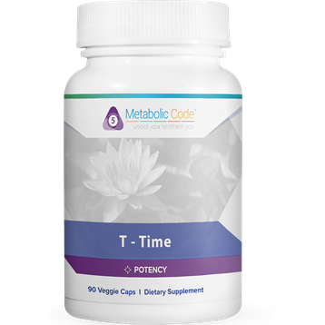 Metabolic Code T-Time Tribulus (Low Libido, Hot Flashes, Night Sweats, Healthy Testosterone)
