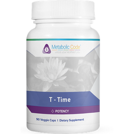 Metabolic Code T-Time Tribulus (Low Libido, Hot Flashes, Night Sweats, Healthy Testosterone)