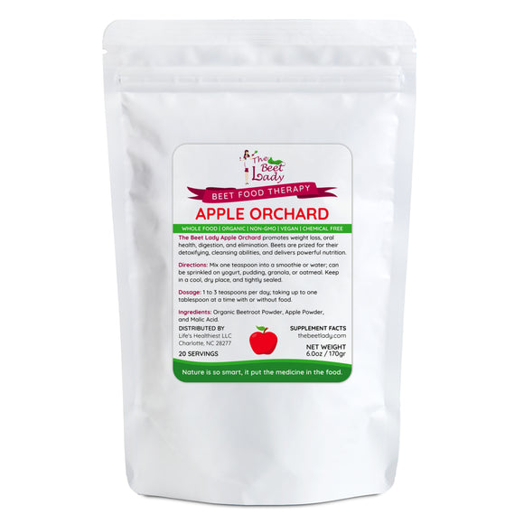 The Beet Lady APPLE ORCHARD Beet Food Nutritional Therapy Powder for fighting mold, yeast and bacteria 6 oz