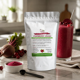 The Beet Lady CRANBERRY CRUSH Beet Food Nutritional Therapy Powder for Thyroid and UTI's 6 oz