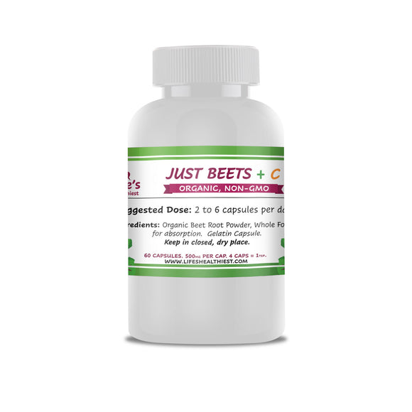 Life's Healthiest Just Beets+ C 60 capsules
