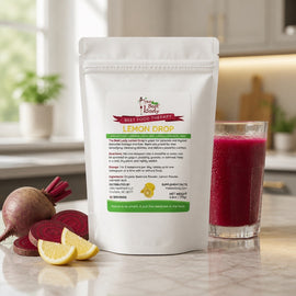 The Beet Lady LEMON DROP Beet Food Nutritional Therapy Powder for Digestion and Purification 6 oz