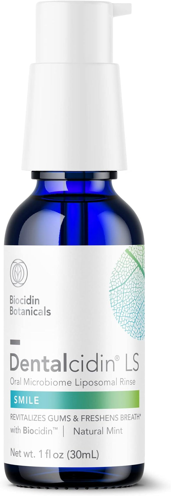 Biocidin Dentalcidin LS Smile Liposomal Oral Care Solution Pump 1.0 fl oz