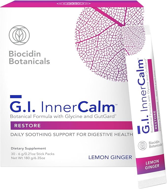 Biocidin G.I. Inner Calm Restore - 30 units 6 gram/0.21 oz each Stick Packs