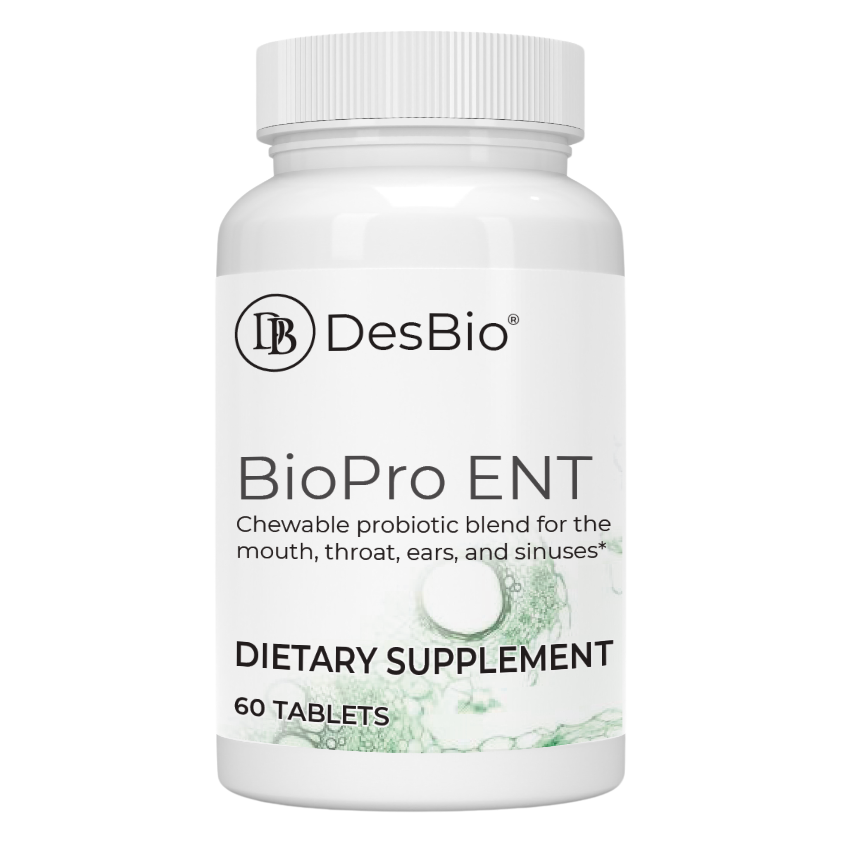 Desbio BioPro ENT Probiotic 60 tablets