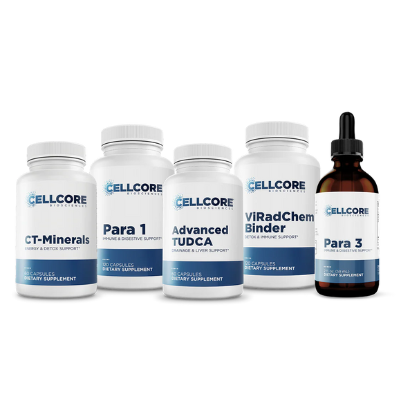 CellCore Foundational Step 3:  Whole Body Immune Support (Targets Whole Body Systemic Parasites)