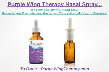 Purple Wing Therapy Dr. Lugol's Nasal Spray with Fulvic