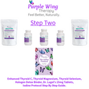 Purple Wing Therapy IODINE PROTOCOL STARTER KITS (Step One & Step Two)-4
