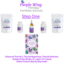 Purple Wing Therapy IODINE PROTOCOL STARTER KITS (Step One & Step Two)-1
