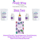 Purple Wing Therapy IODINE PROTOCOL STARTER KITS (Step One & Step Two)-3