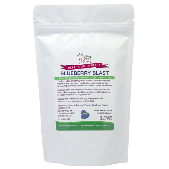 The Beet Lady Blueberry Blast Beet Food Therapy
