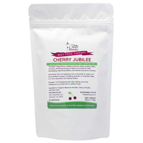 The Beet Lady Cherry Jubilee Beet Food Therapy