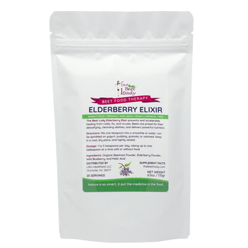 The Beet Lady Elderberry Elixir Beet Food Therapy