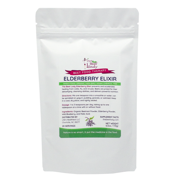 The Beet Lady Elderberry Elixir Beet Food Therapy