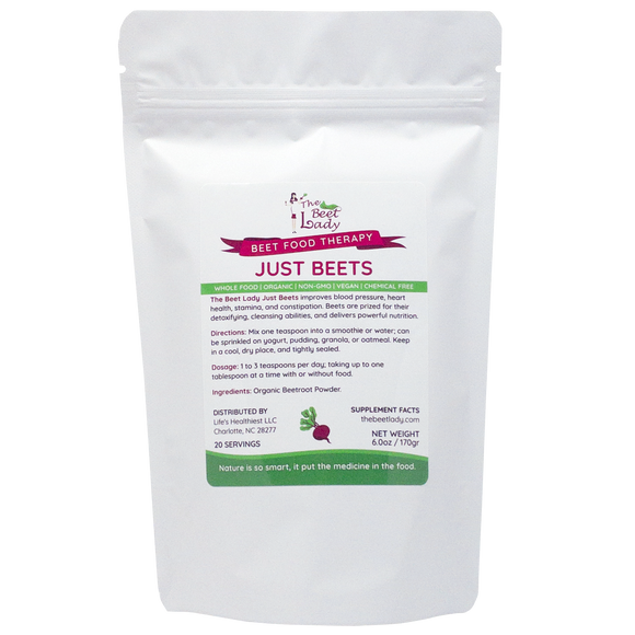 The Beet Lady Just Beets Beet Food Therapy