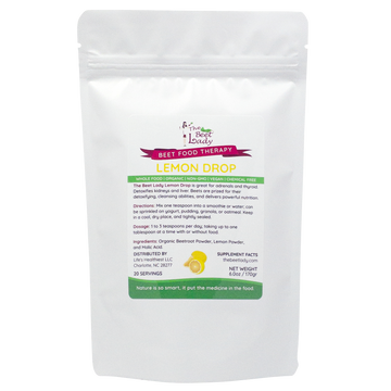 The Beet Lady Lemon Drop Beet Food Therapy