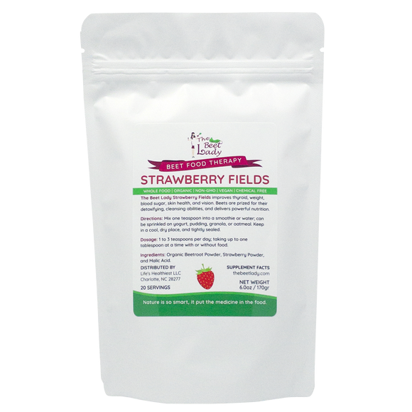 The Beet Lady Strawberry Fields Beet Food Therapy