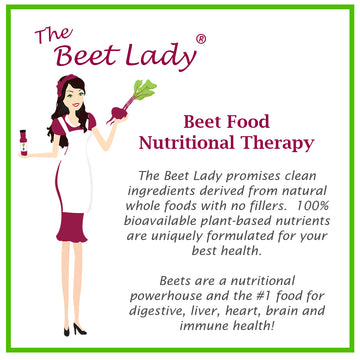 The Beet Lady Beet Food Nutritional Therapy powder blends