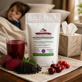 Life's Healthiest COLD & FLU FIX  Whole Food Therapy Blend 6.0 oz (Strengthens Immunity and Reduces Symptoms)