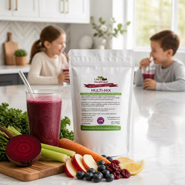 Life's Healthiest MULTI-MIX VITAMIN & MINERAL Whole Food Plant Based Nutrition 6.0 oz (Healthy Vitamin and Mineral Levels)