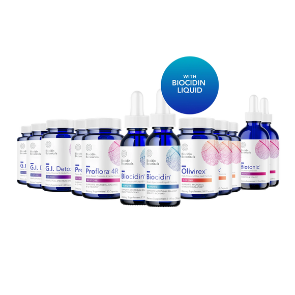 Biocidin Comprehensive Gut Restoring Treatment Protocol