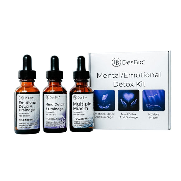DesBio Mental & Emotional Drainage and Detox Kit