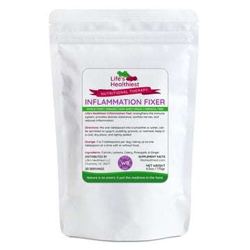 Life's Healthiest INFLAMMATION FIXER Whole Food Nutritional Therapy 6.0 oz (Inflammation and Immune System)