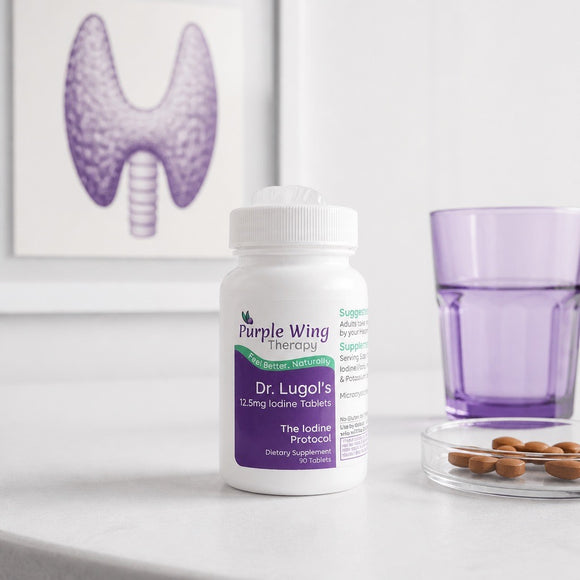 Purple Wing Therapy Dr. Lugol's Iodine Tablets (The Iodine Protocol)