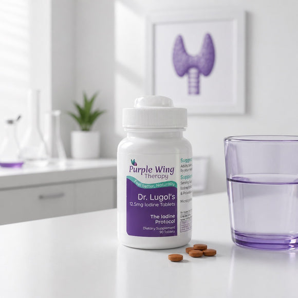 Purple Wing Therapy Dr. Lugol's Iodine Tablets (The Iodine Protocol)