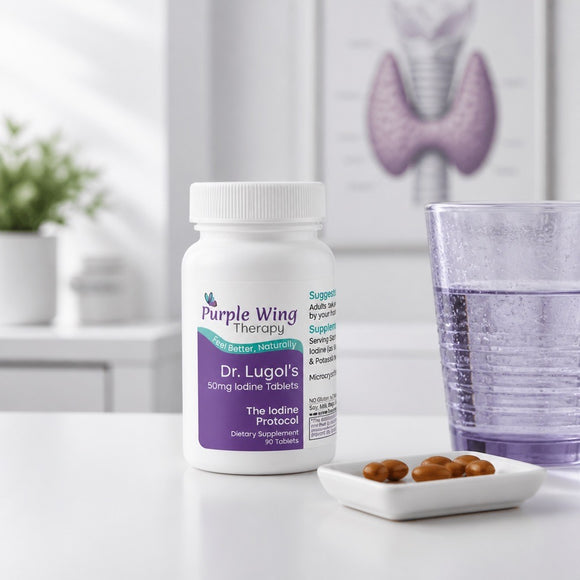 Purple Wing Therapy Dr. Lugol's Iodine Tablets (The Iodine Protocol)