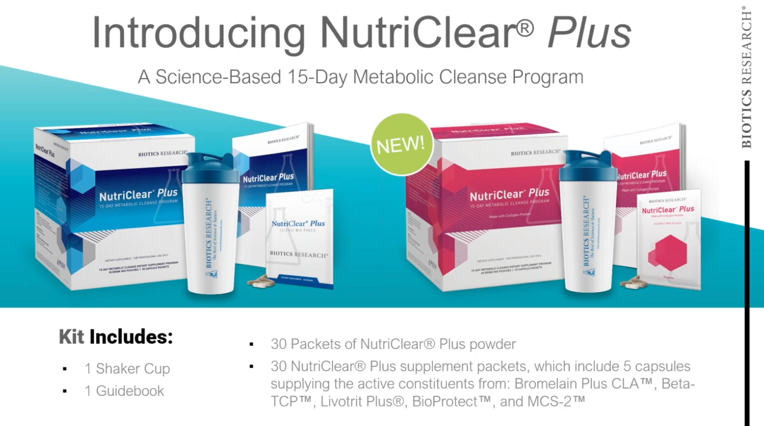 Biotics Research NUTRICLEAR PLUS KITS (Metabolic Cleanse & Weight Loss)-1