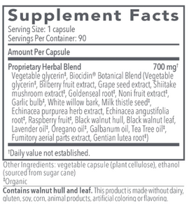 Biocidin Remove 90 Capsules - 0