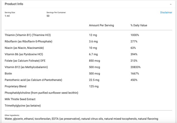 Quicksilver Scientific Methyl B Liposomal