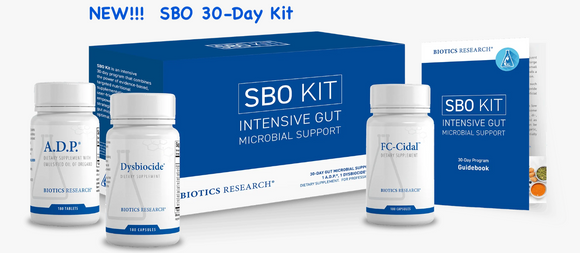 Biotics Research SBO Kit Intestinal Support, Convenient 30-Day Program, Small Intestinal Microbiome Balance, Evidence-Based Herbal Blend, Guidebook Included, Gut Health main image 1