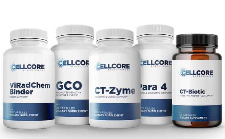 CellCore C.A. Support Kit (Candida Kit) 5 Product Bundle