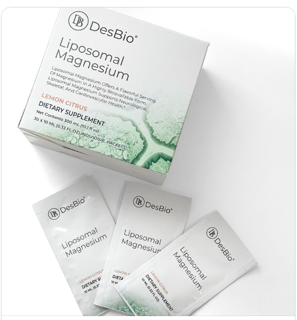 DesBio Liposomal Magnesium Sachets 30 count