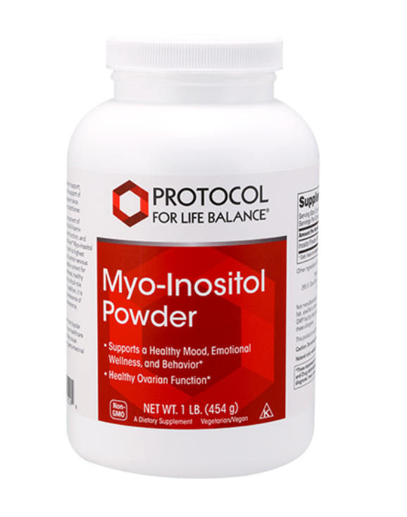 Protocol For Life Balance Myo-Inositol For Hashimoto's, Panic, Depression, PCOS, Insulin Resistance 1 lb