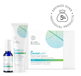 Biocidin Dentalcidin Smile Oral Care System Duo - Oral Microbiome Toothpaste and Liposomal Rinse